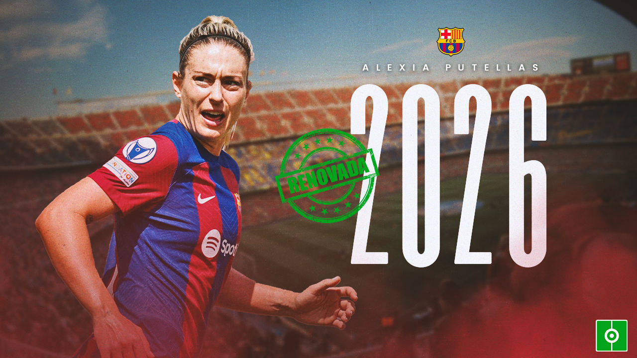 El Barça confirma la renovación de Alexia hasta 2026
