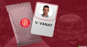 El Girona confía su gol en Vladyslav Vanat