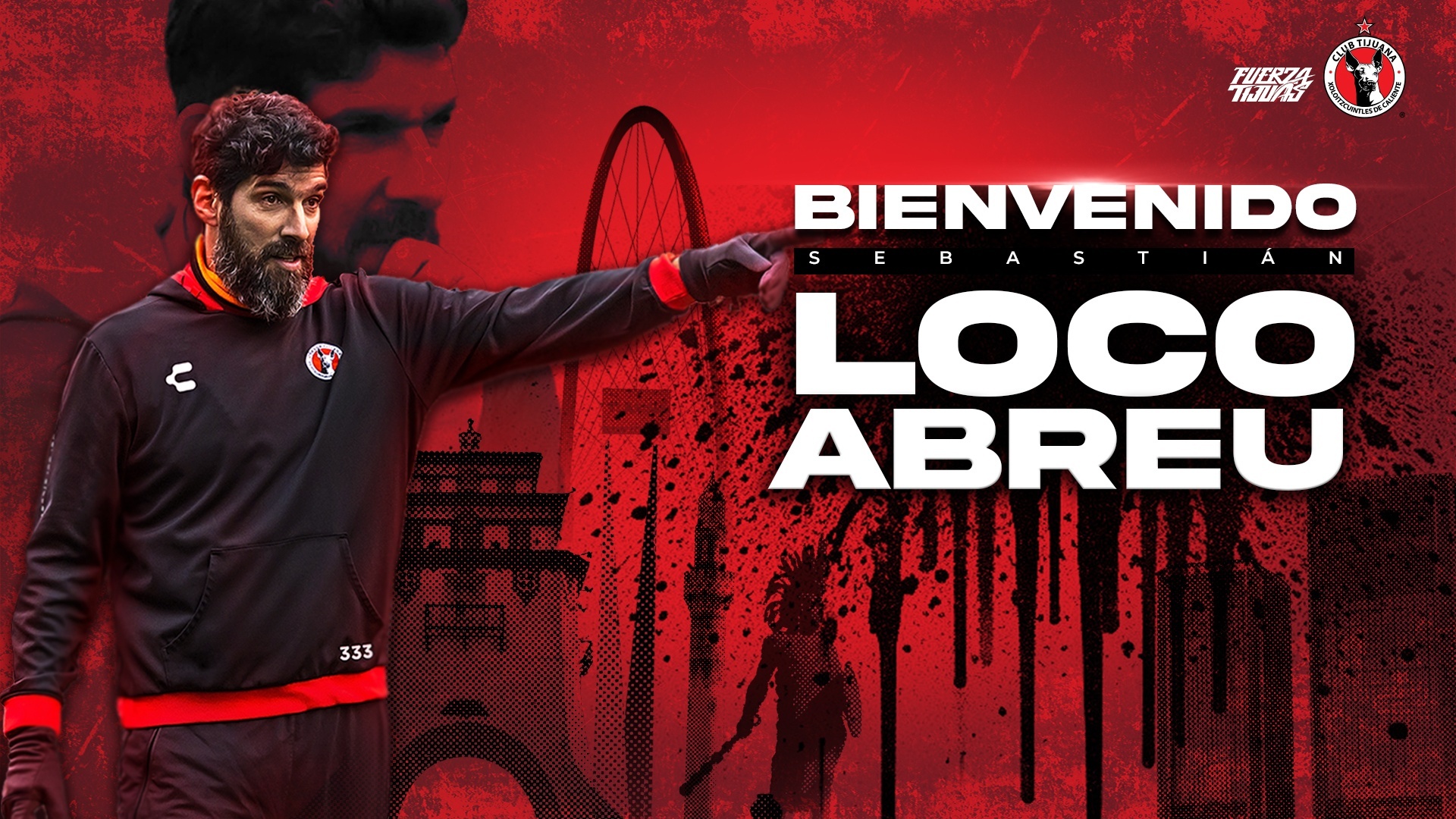 Tijuana revoluciona su banquillo con el 'Loco' Abreu