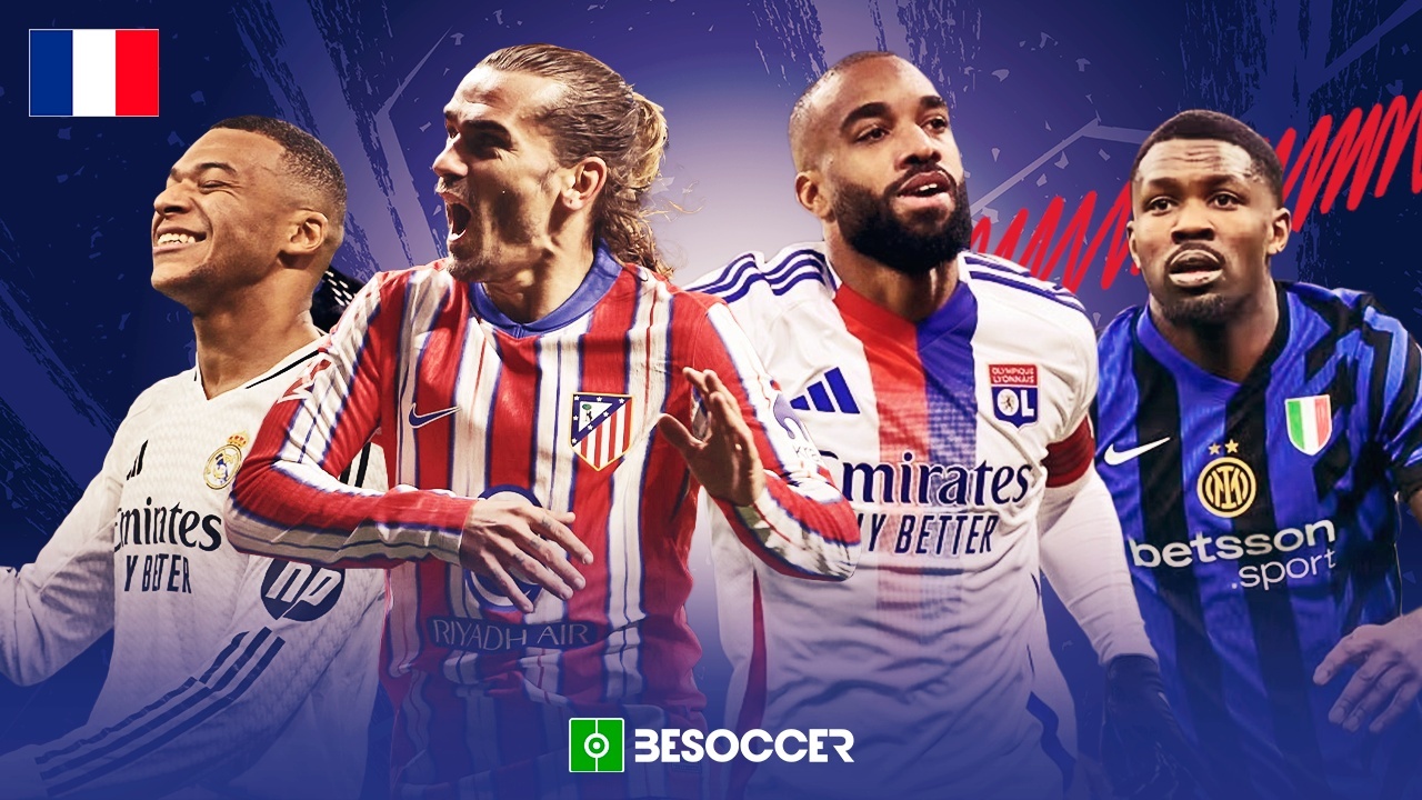 Estos son los máximos goleadores franceses de 2025