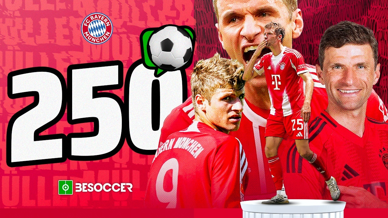 Müller decoró su despedida alcanzando 250 goles con el Bayern