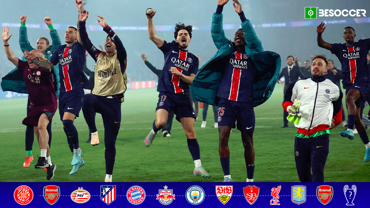 PSG's road to the Champions League final