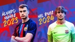 Doble fichaje: el Barça Atlètic firma a Álvaro Núñez y Nil Ruiz