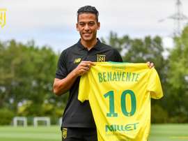 Benavente rejoint Nantes. Twitter/Nantes