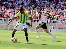 Cristian Chávez es el máximo artillero esta temporada. Aldosivi