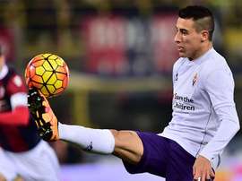 Cristian Tello pourrait revenir en Serie A, mais cette fois-ci au Milan AC. AFP