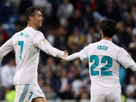 Isco dismissed talk of the team missing former player Ronaldo. AFP