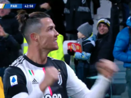 Cristiano não perde o seu encontro com o gol. Captura/#Vamos