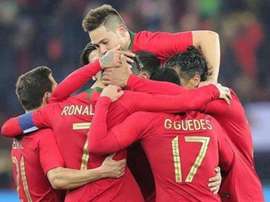 Portugal - Luxemburgo: onzes iniciais confirmados. Twitter/Cristiano