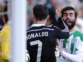 El único español del PAOK que recibió en su día un puñetazo de CR7. AFP/CristinaQuicler
