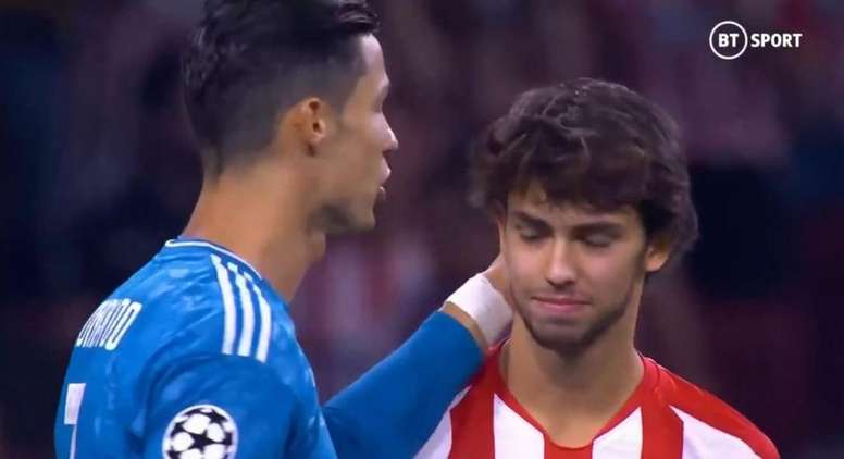 Cristiano S Fatherly Gesture To Joao Felix Besoccer