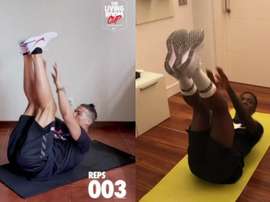 CR7 lance son propre challenge, basé sur des exercices abdominaux. Capturas/Instagram/cristiano