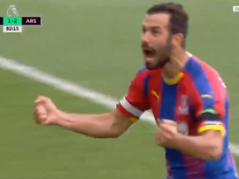 Milivojevic made no mistake from the spot. Screenshot/RMCSport