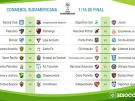 Imagen del trofeo de la Copa Sudamericana. EFE/Archivo