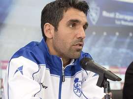 El jugador del Real Zaragoza Juan Emmanuel Culio. RealZaragoza