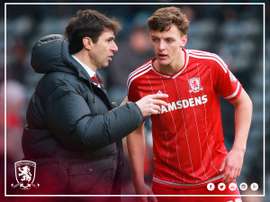 Dael Fry regresa al Middlesbrough después de su periodo de cesión. MiddlesbroughFC