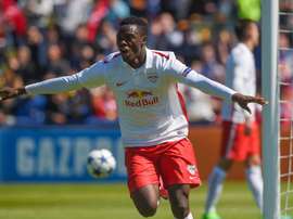 El Red Bull Salzburgo ha remontado el tanto inicial del Barça. UEFAYouthLeague