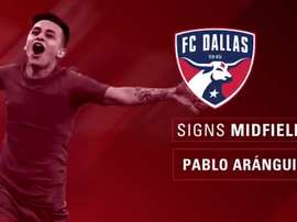 El chileno ya conoció a sus nuevos compañeros. Captura/FCDallas