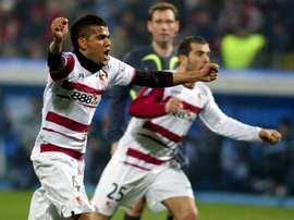 Dani Alves déclare sa flamme à Séville. EFE