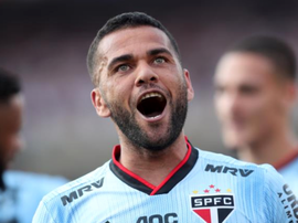 A mensagem de Dani Alves após eliminação. EFE