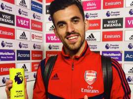 Dani Ceballos responde a rumor no Twitter. Twitter/Arsenal
