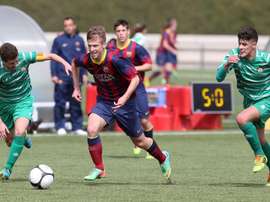 Dani Olmo não descarta um possível retorno ao Barcelona. /FCBarcelona