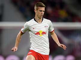 Com 90 minutos, Dani Olmo convenceu Nagelsmann. RBLeipzig