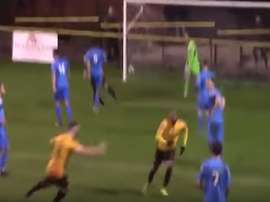 Daniel Dubidat scored a stunner for Alvechurch. AlvechurchTV