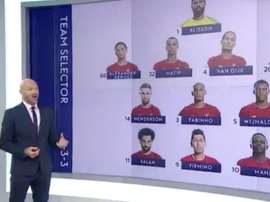 Le XI combiné de Liverpool-Man United... sans joueur de Man United. Capture/SkySports