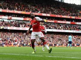 O Arsenal bateu o Milan por 3-1. AFP