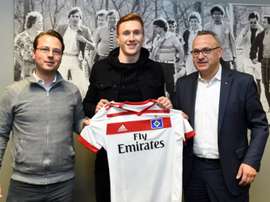 David Bates podría volver a Gran Bretaña. Twitter/HSV