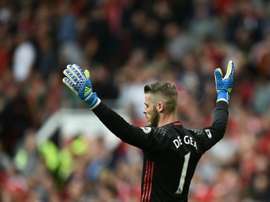 David de Gea is reportedly unhappy at Manchester United. AFP