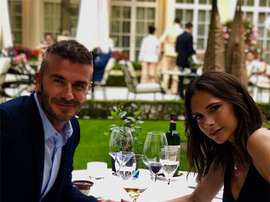 David y Victoria Beckham . Instagram/davidbeckham