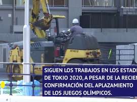 Los trabajos en Tokio continúan, DAZN