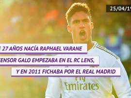 Varane ha cumplido 27 años. DAZN