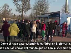 El fútbol sigue en Bielorrusia. DAZN