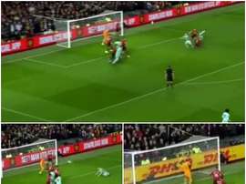 De Gea will not want to watch this match back. MONTAGE/BESOCCER