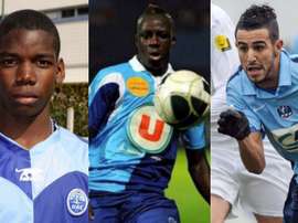 Pogba, Mendy y Mahrez salieron de Le Havre. Agencias