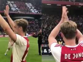 Les adieux émouvant. Ajax
