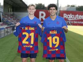 Aleñá llevará el '19'. FCBarcelona