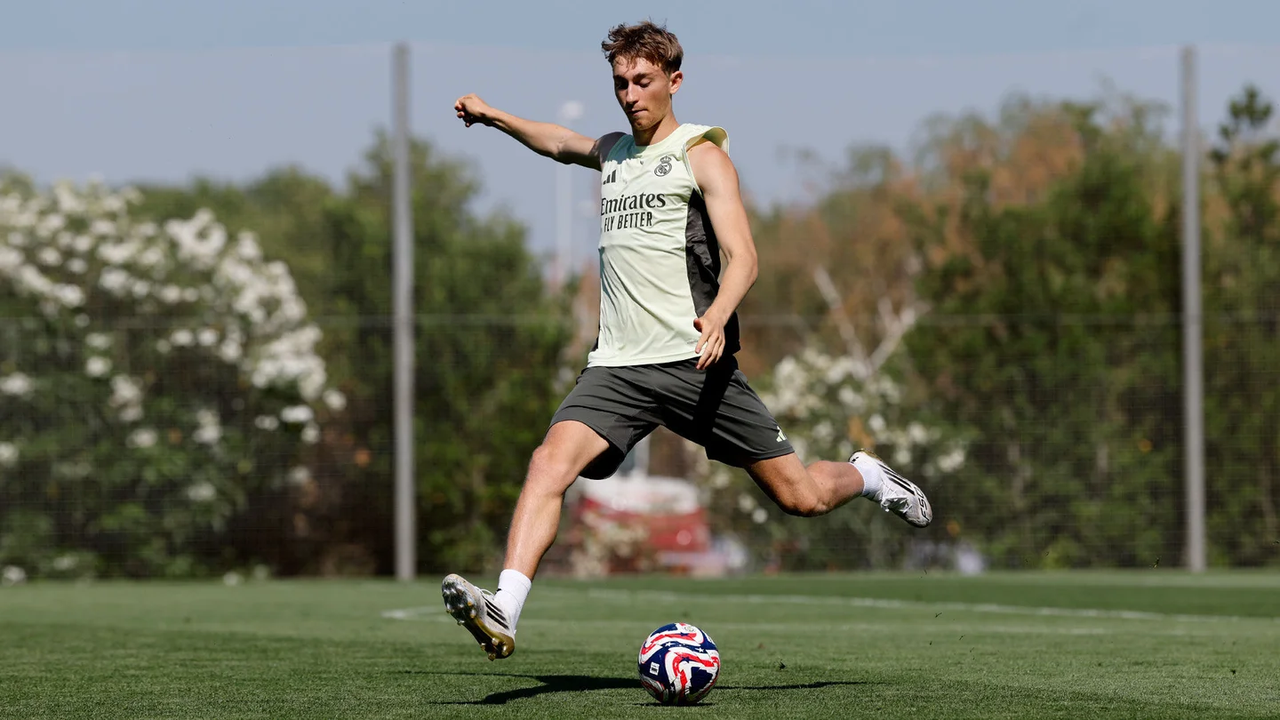 El Madrid entrenó por última vez antes de volar a Miami