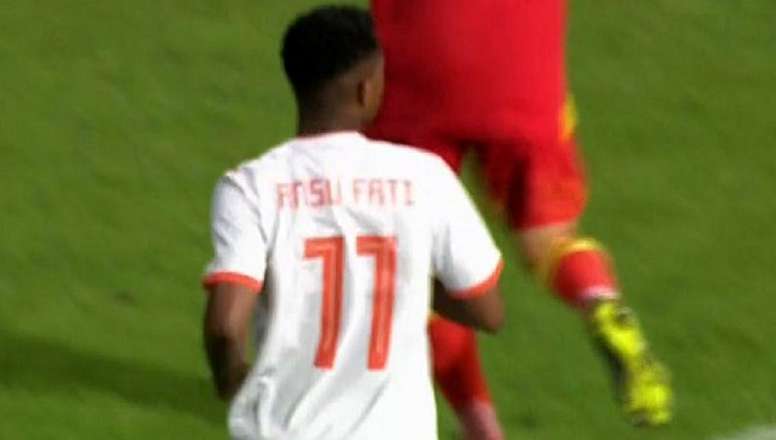 Fati Almost Scored A Goal And Asked For A Pen On Debut Besoccer