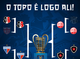 Definidas as semis da Copa do Nordeste. Twitter @CopaDoNordeste