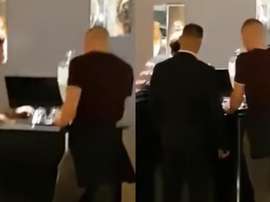 Alli was clearly not happy with something. Screenshot/Youtube
