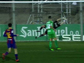 Dembele put his penalty miss behind him to score. Screenshot/DAZN
