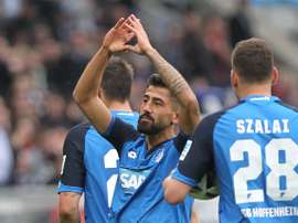 Demirbay e Szalai foram as duas maiores figuras do jogo, com um bis cada um. Twitter