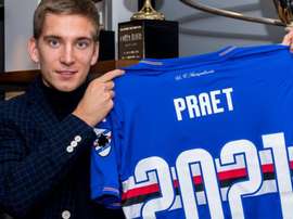 La Sampdoria éloigne ainsi les prétendants du joueur. Twitter/Sampdoria
