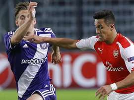 Praet, en el punto de vista de Benítez. EFE