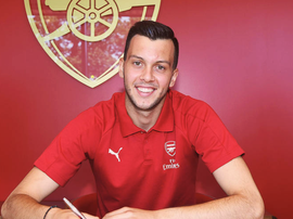 Deyan Iliev milita en el Arsenal Sub 23. Twitter/Arsenal