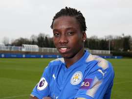 Diabate become's Leicester newest recruit. Twitter/LCFC